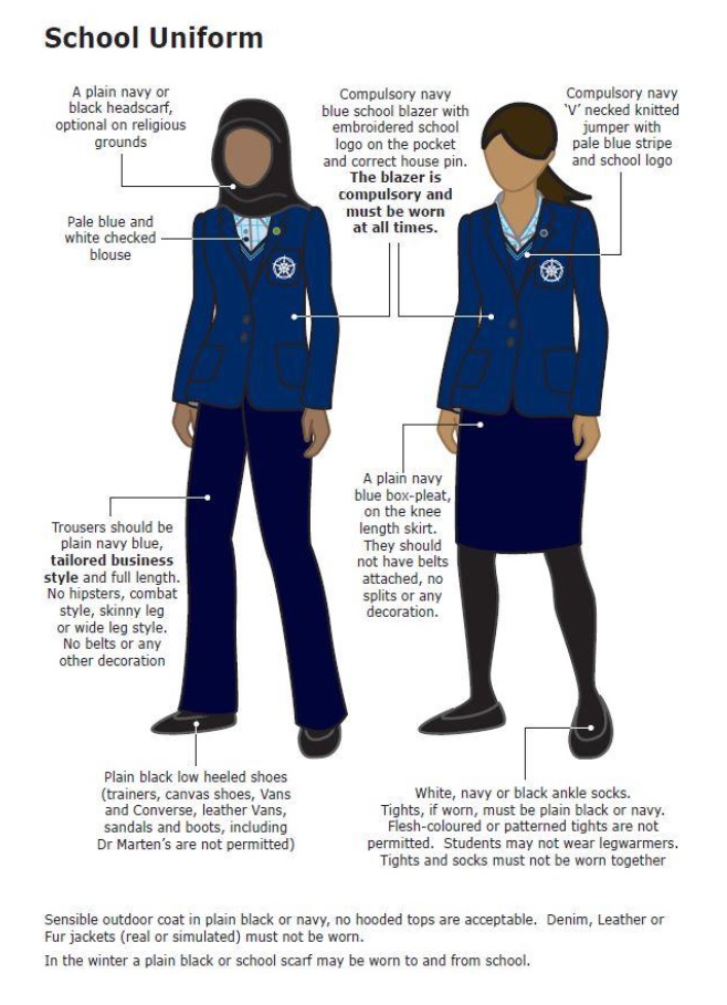 Carshalton High School for Girls - Uniform